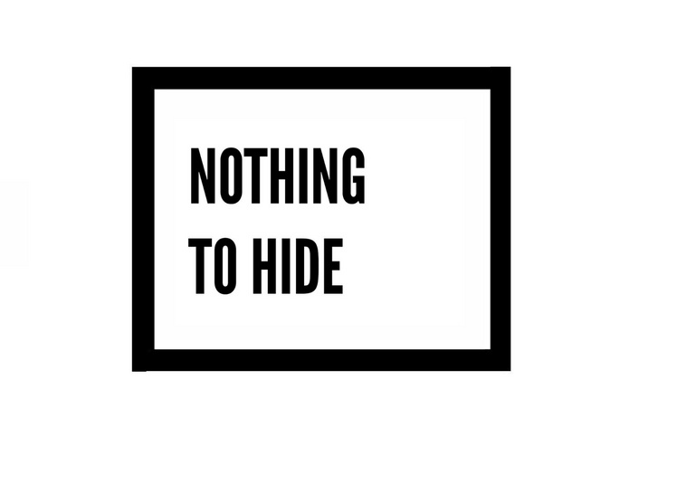 #NOTHINGTOHIDE Image